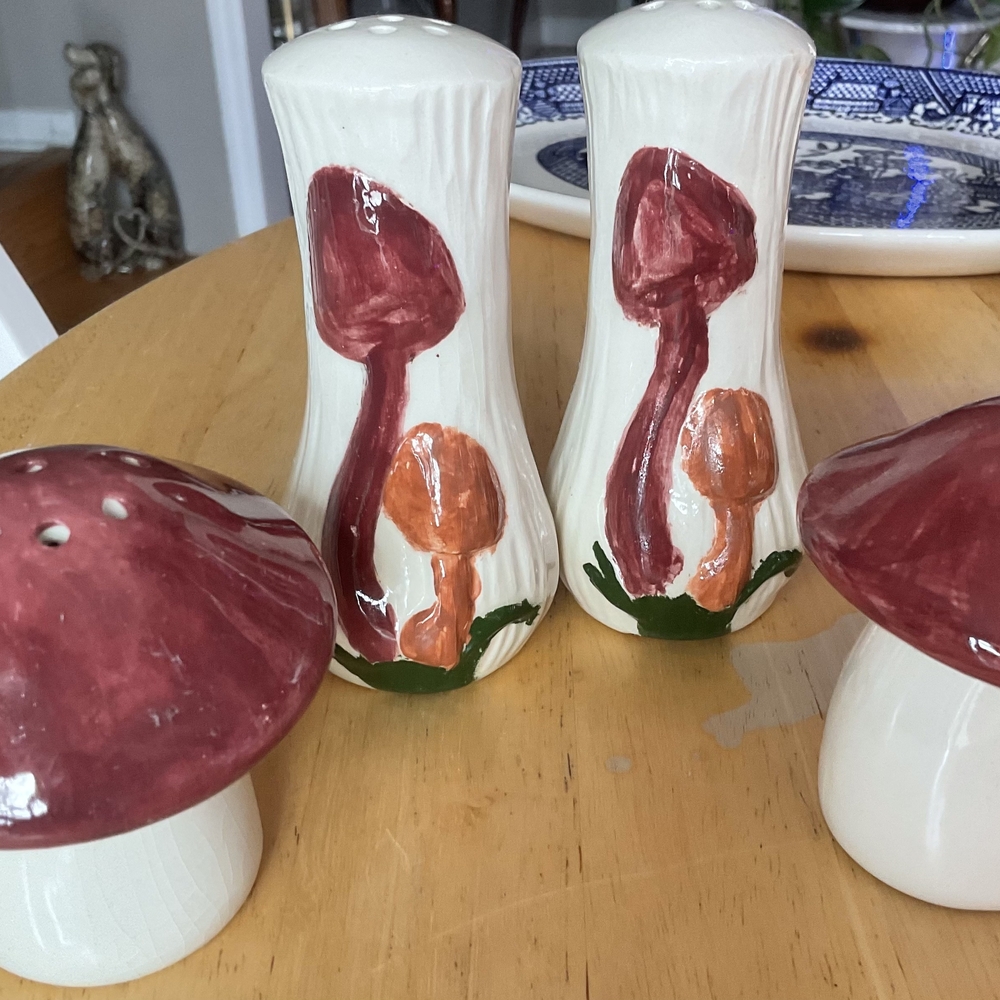 Mushroom Salt and Pepper Shakers - Picture 5 of 6